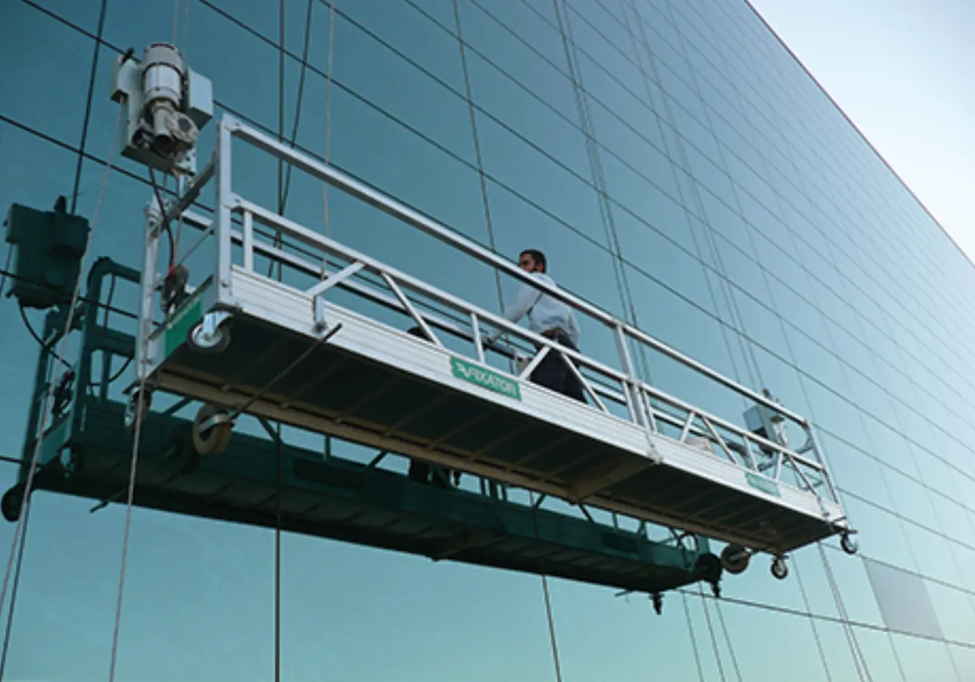 Suspended working platform gondola safety for high-rise facade works in Singapore